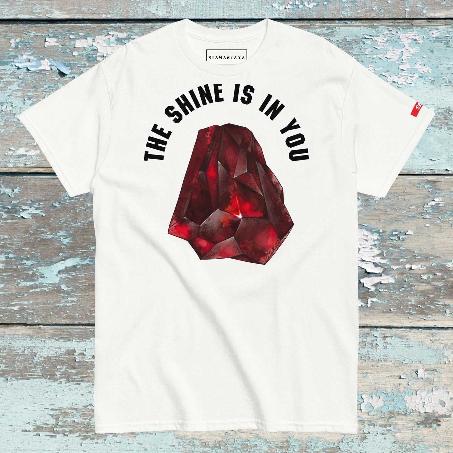Shining Garnet Tee