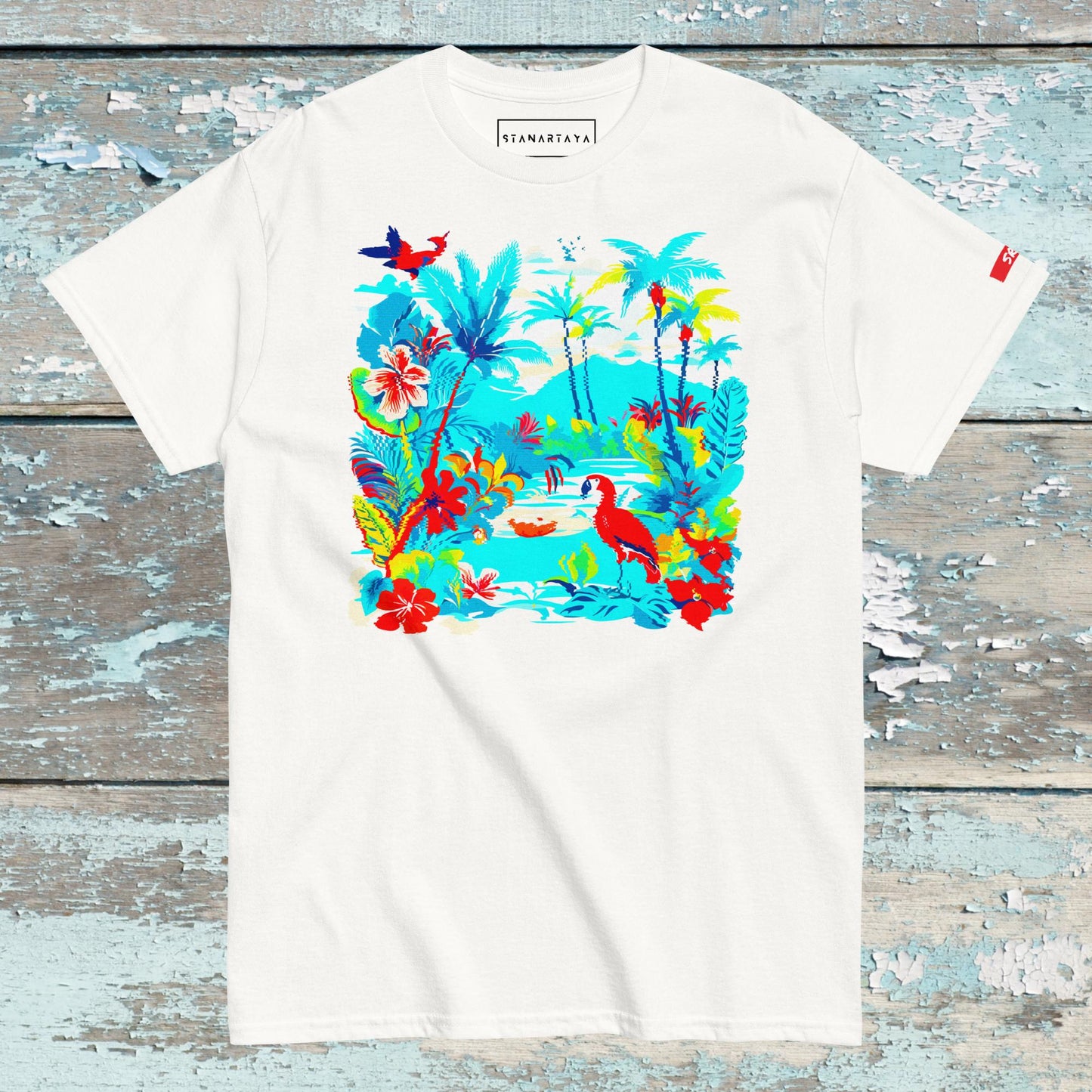 Bird And Tropical Tee