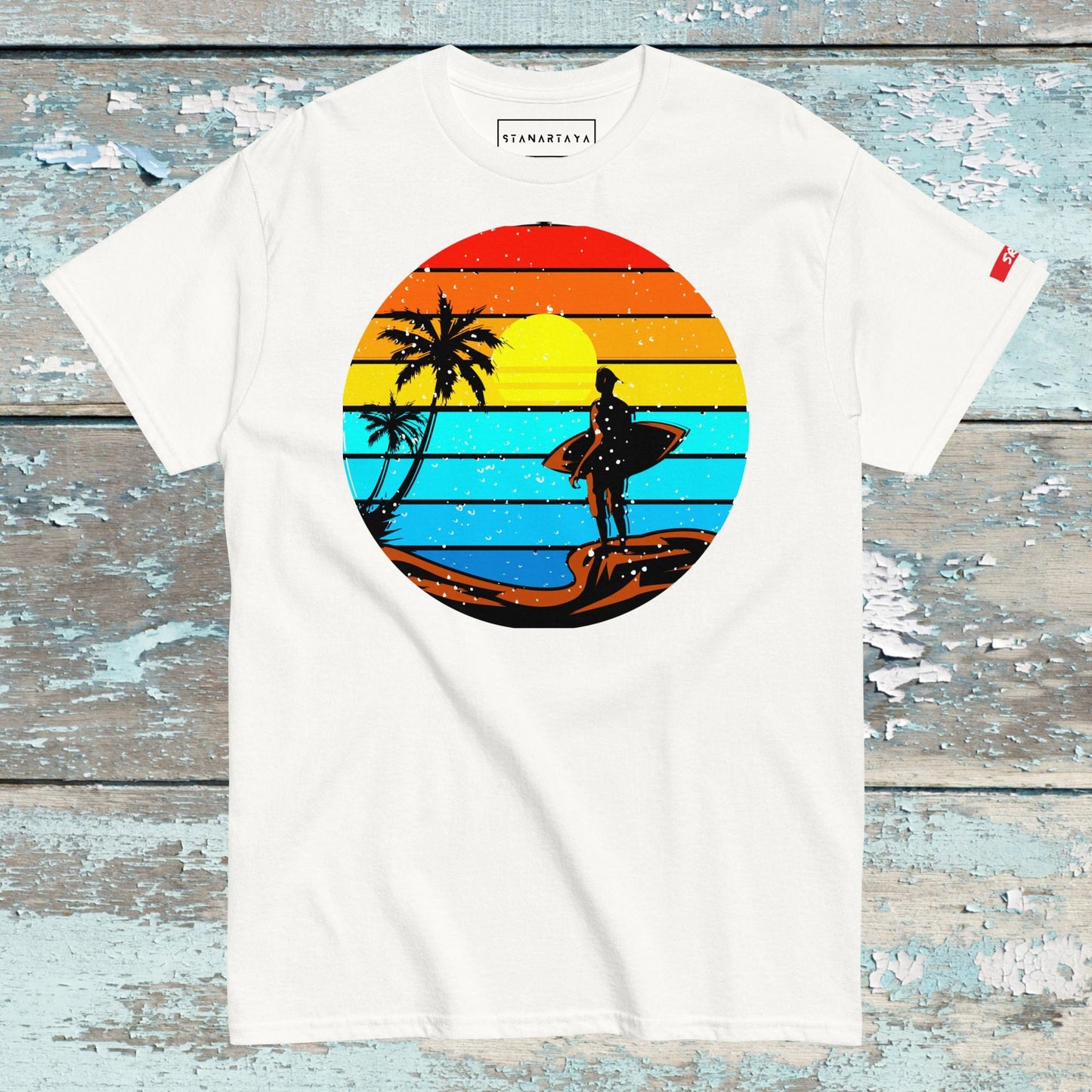 Surfing Retro Tee