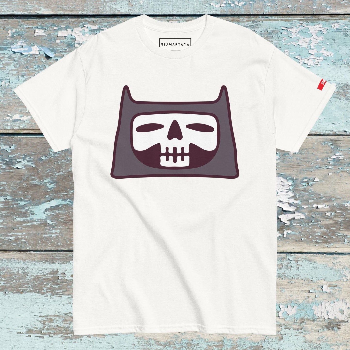 Skull with Cat Tee