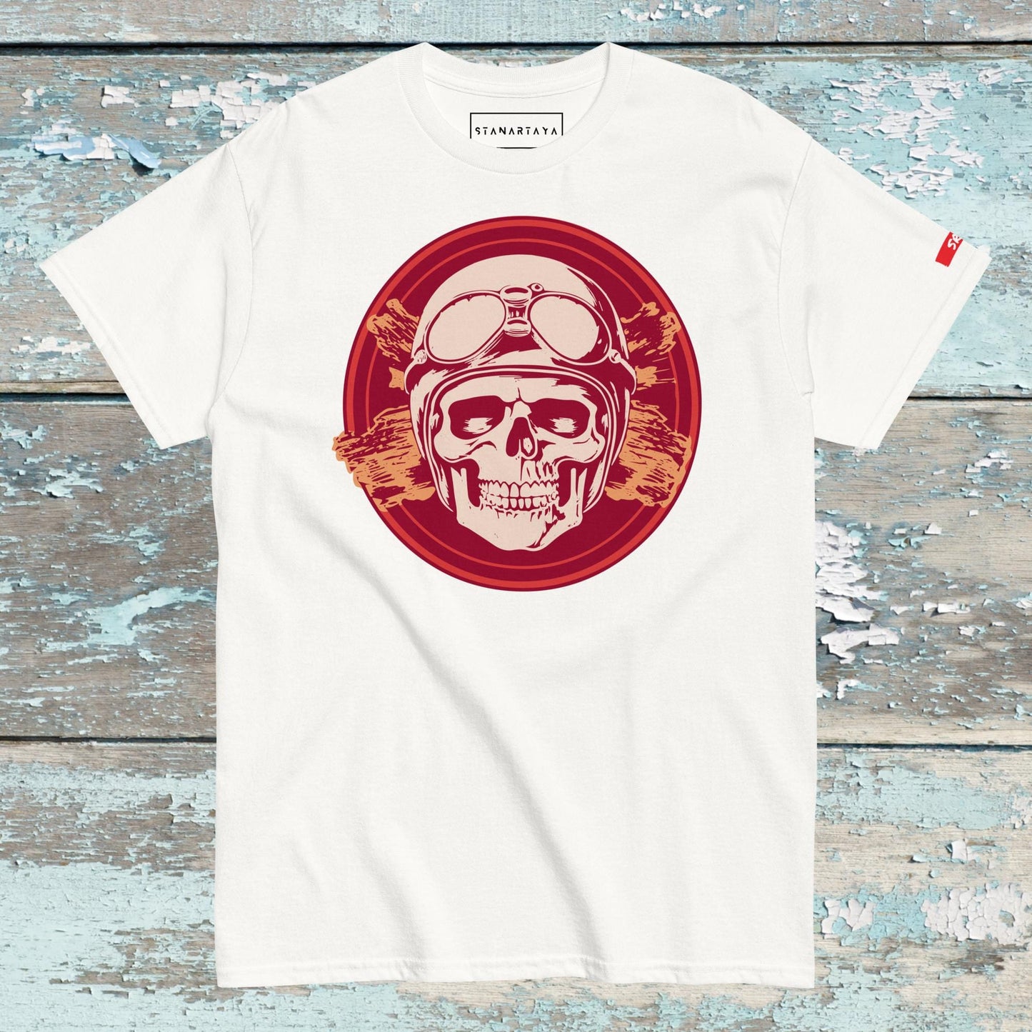 Human skull Tee