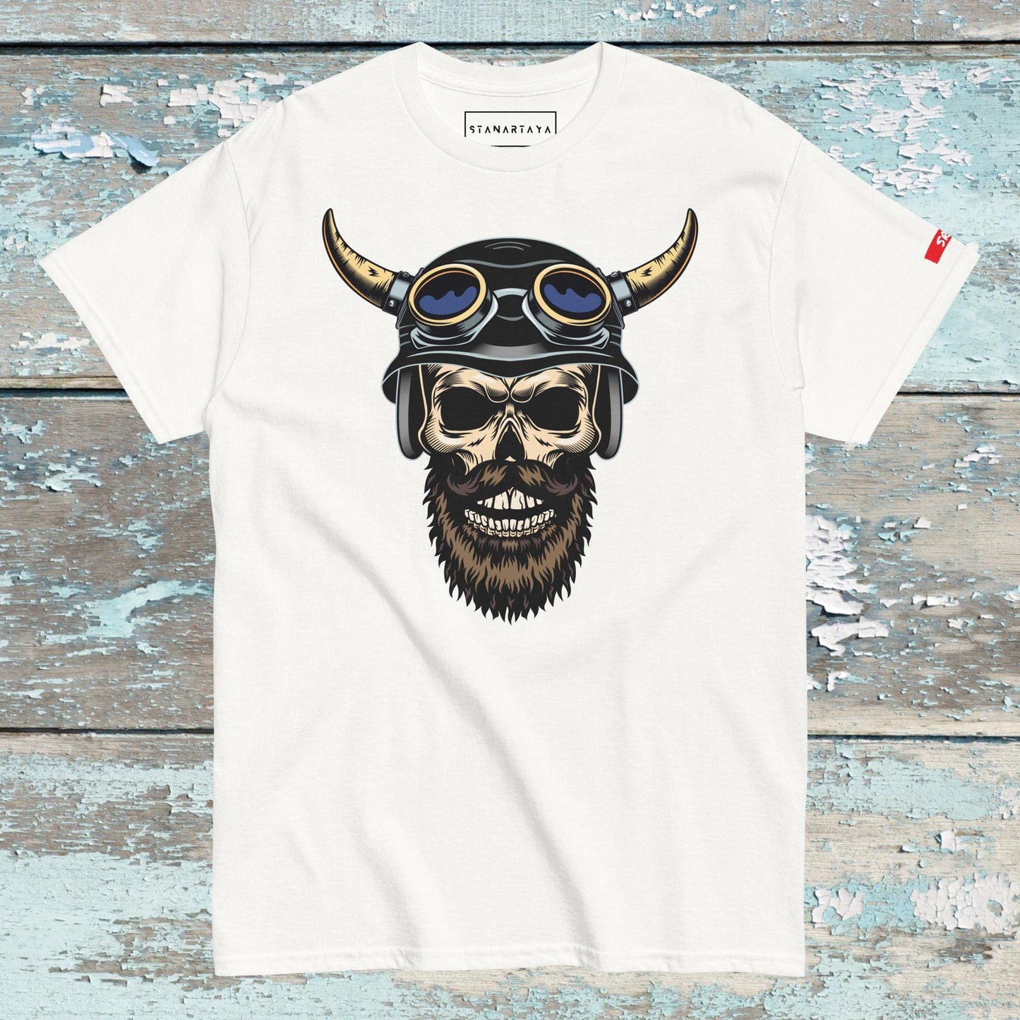 Human skull Tee