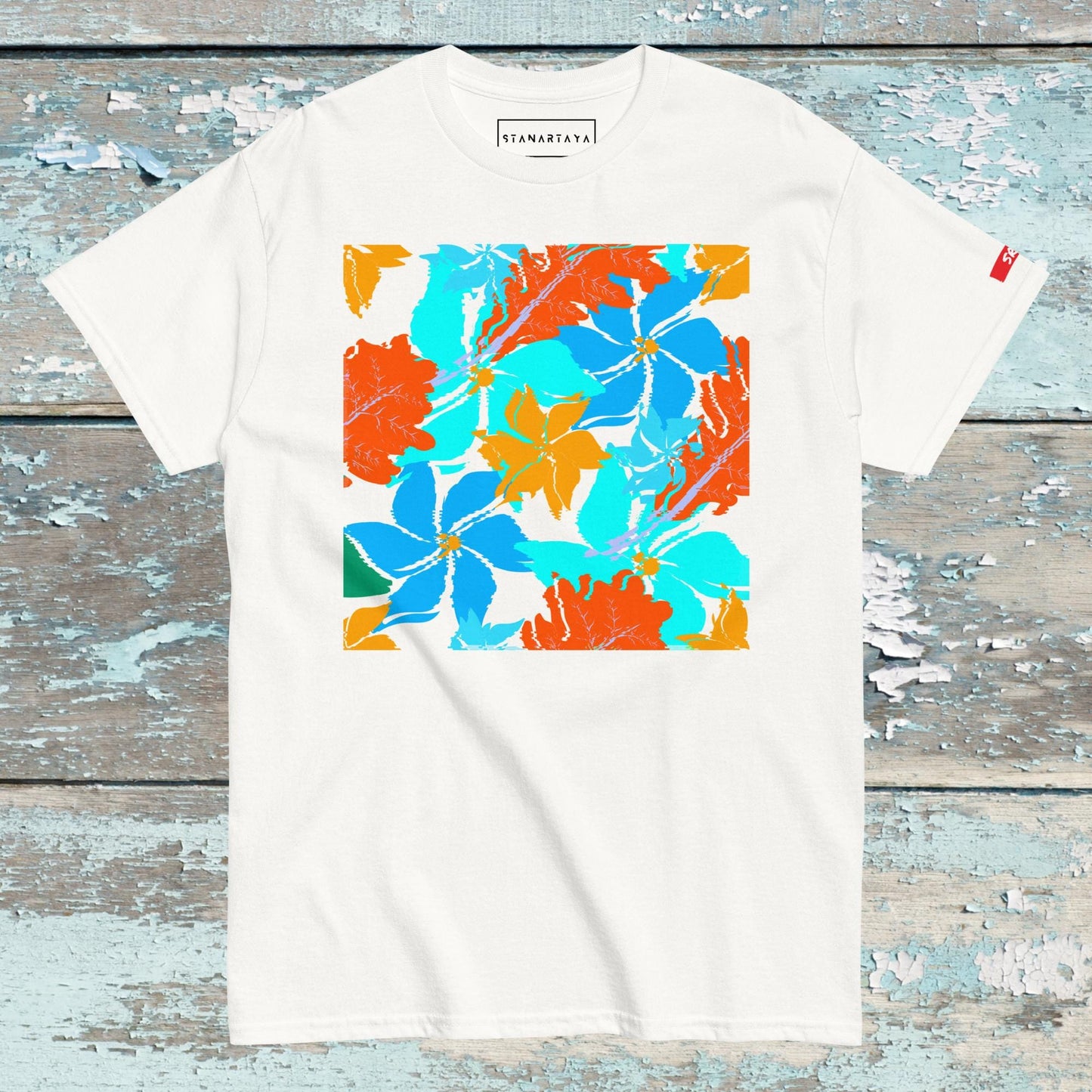 Floral Background Tee