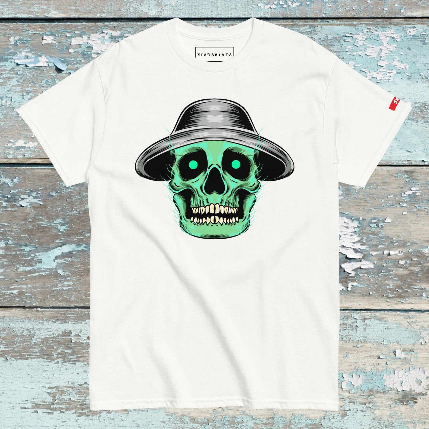 Human skull Tee