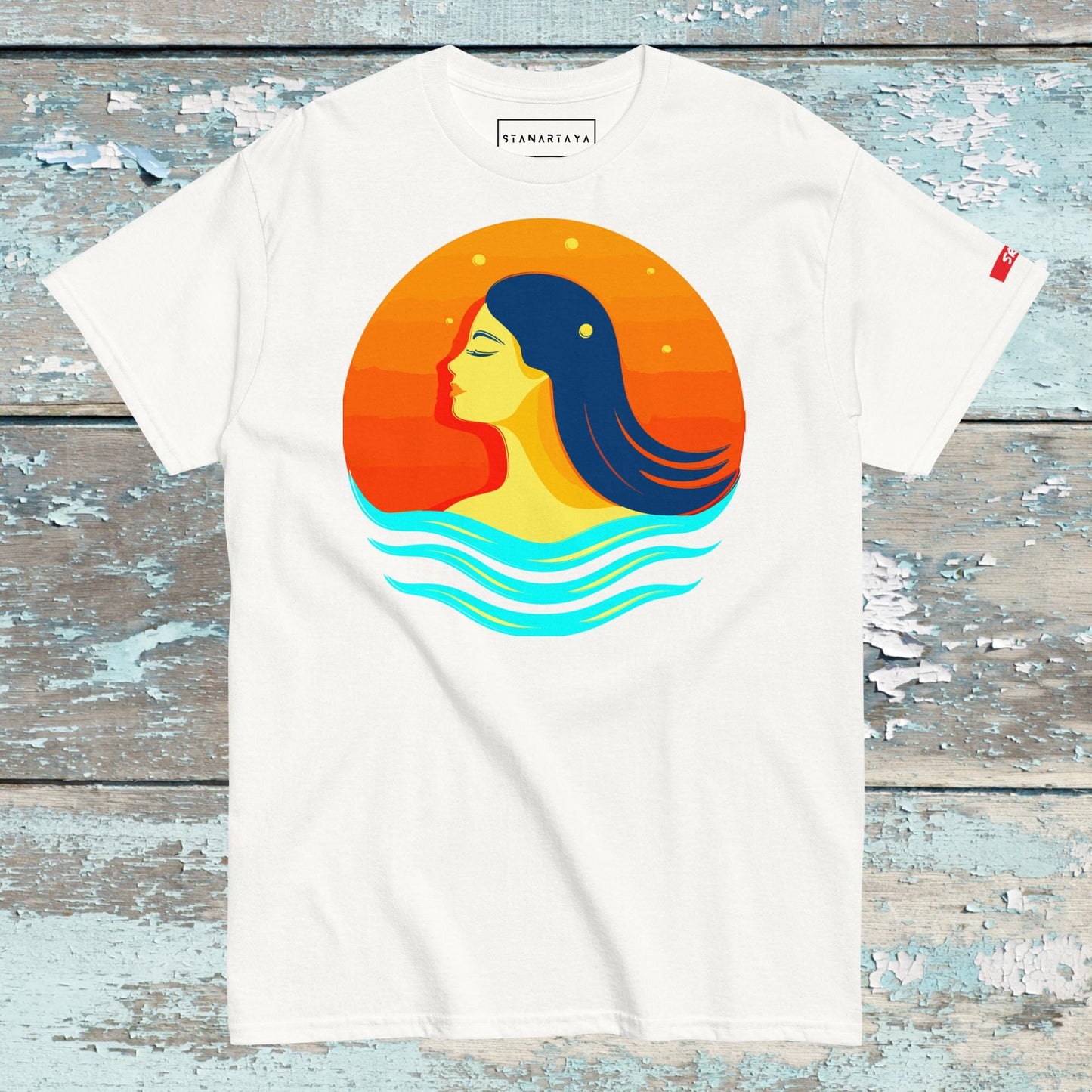 Woman And Swimming Tee