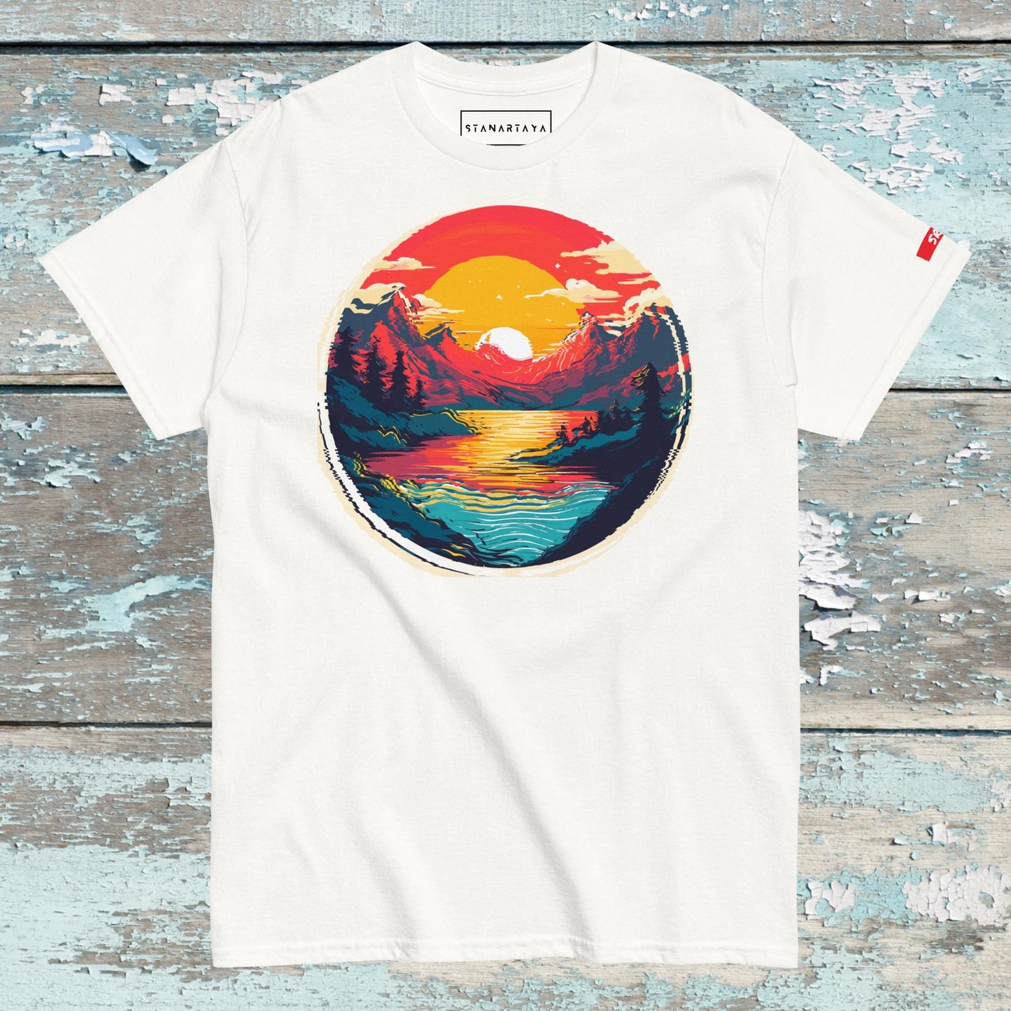Sunset In The Mountain Tee