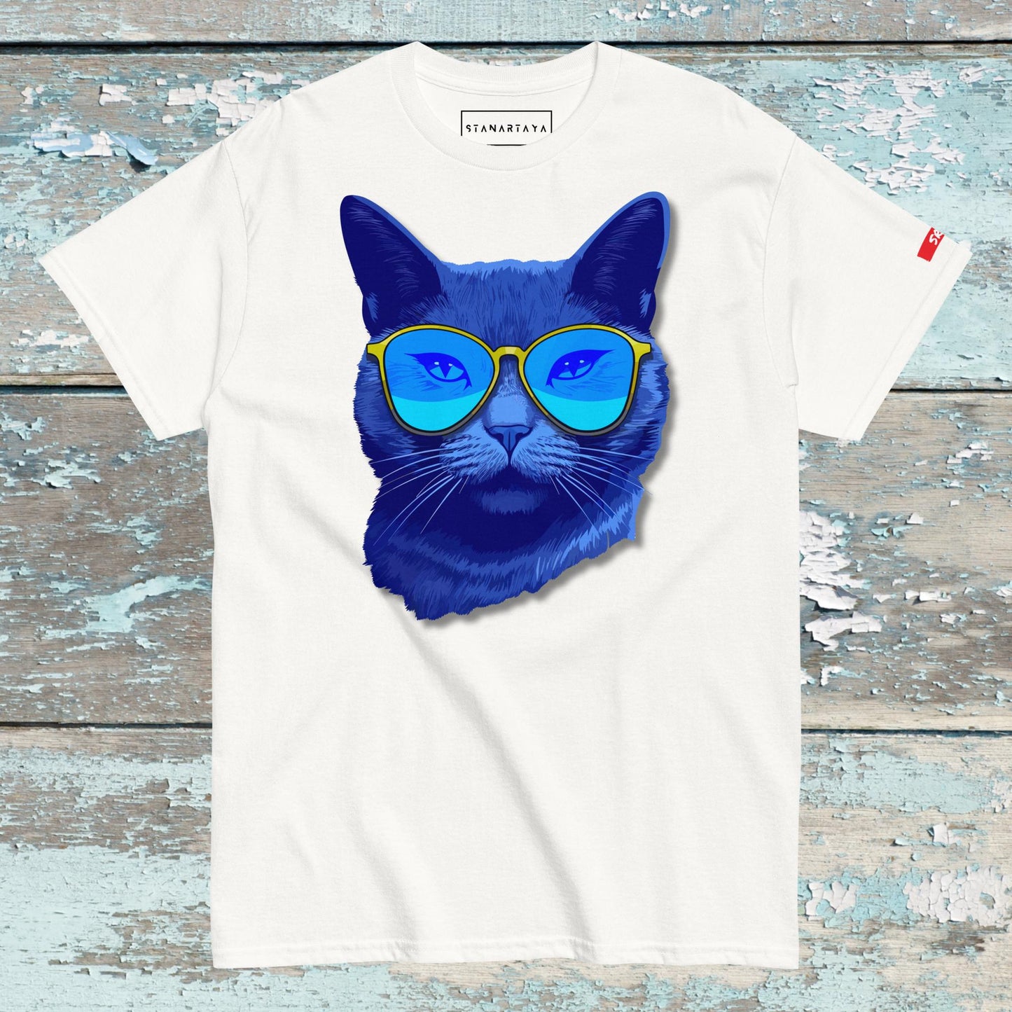 Blue Cat Tee