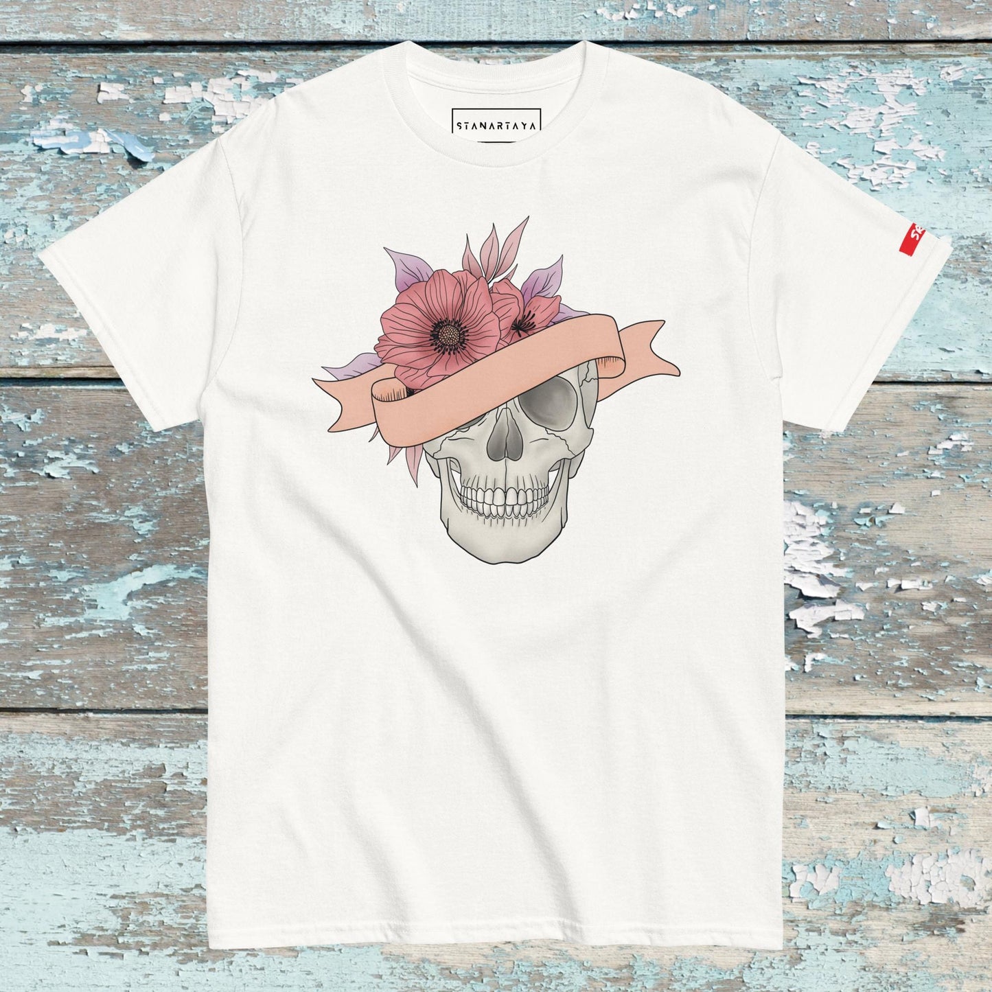 Flower skull Tee