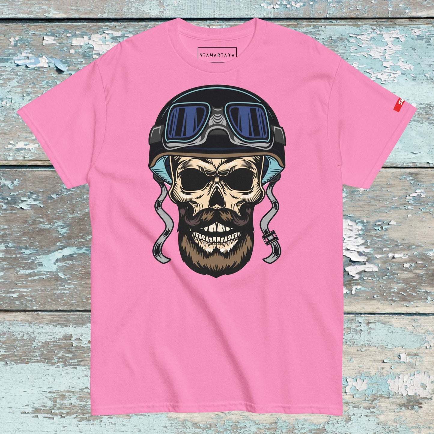 Skull In Helmet Tee