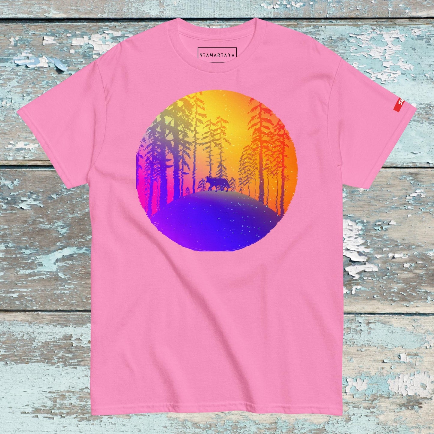 Wolf And Nature Tee