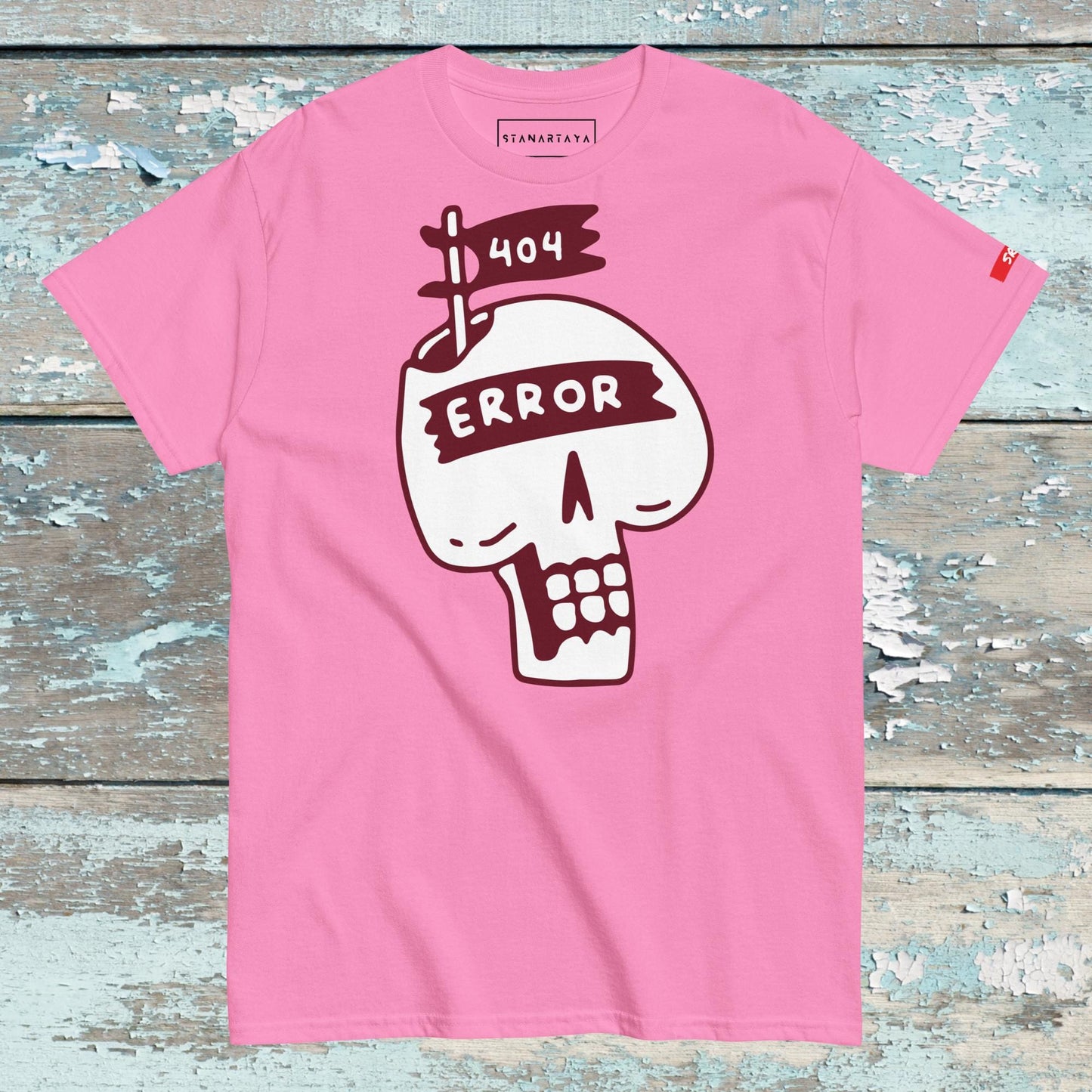 Skull with 404 Error Tee