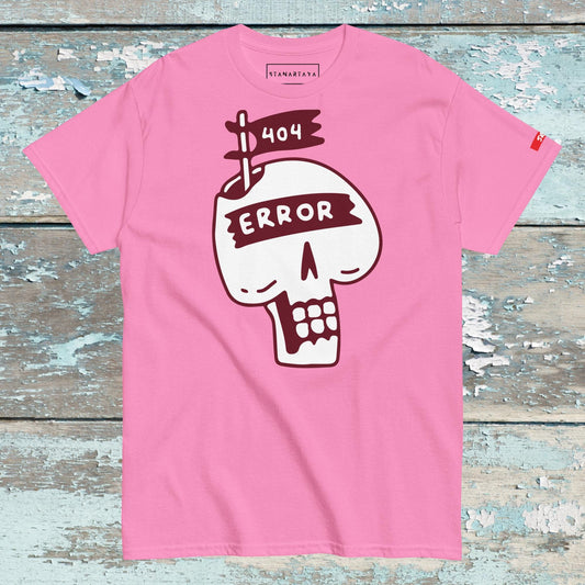 Skull with 404 Error Tee