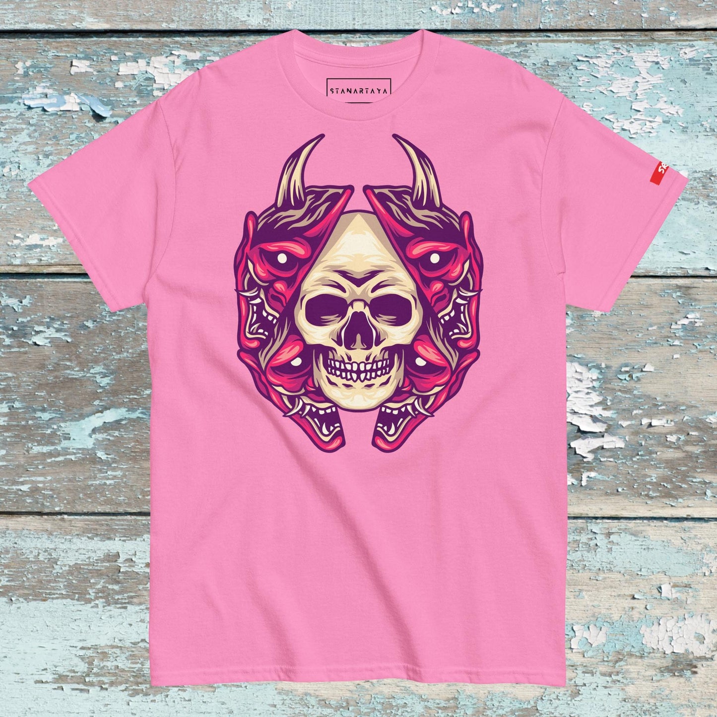Skull oni Mask Tee