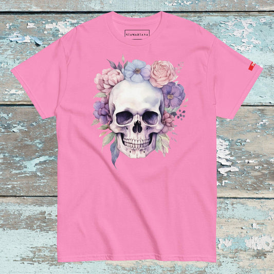 Skull & Flower Tee