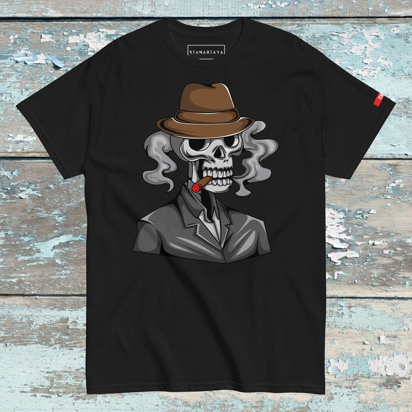 Skull Mascot Character Tee