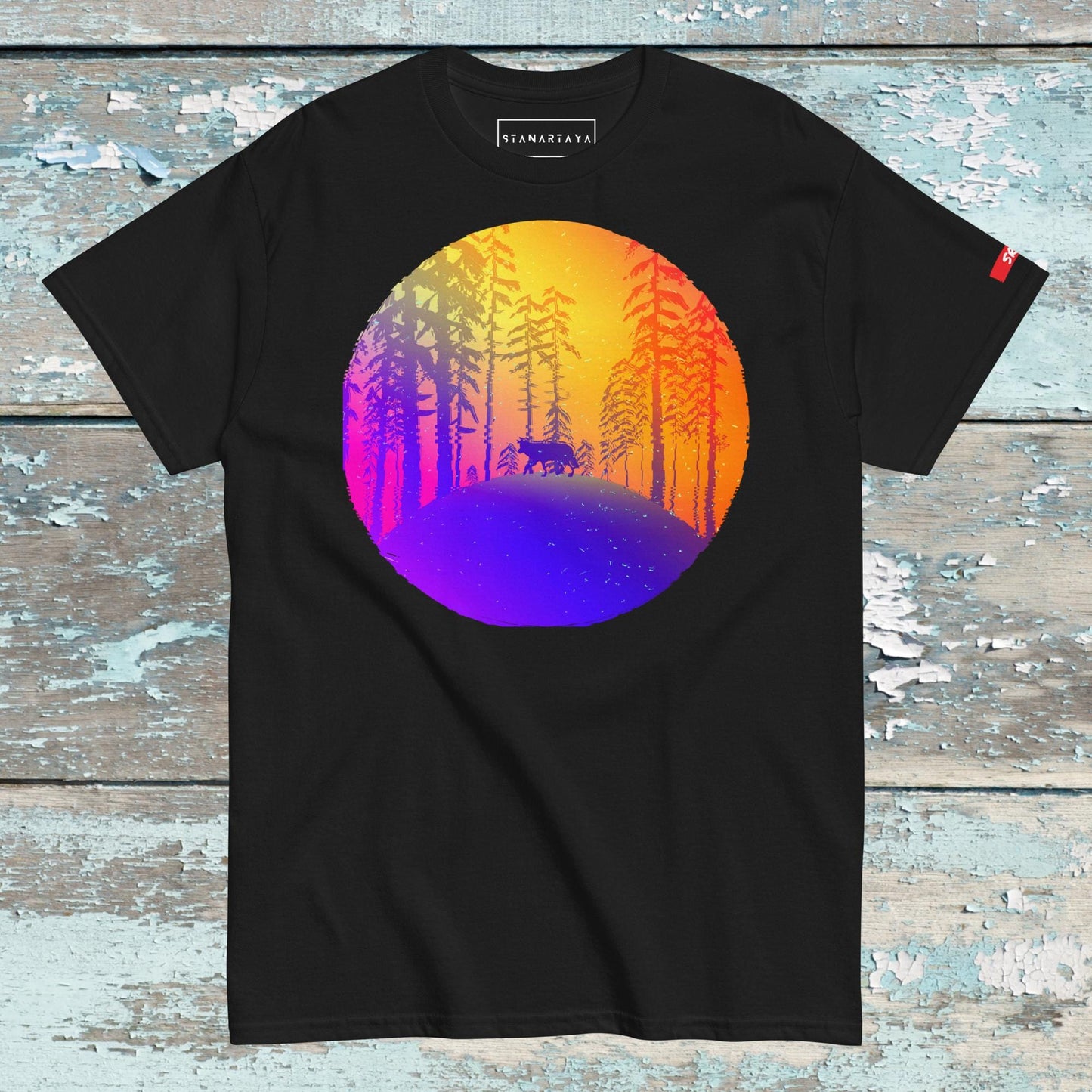 Wolf And Nature Tee