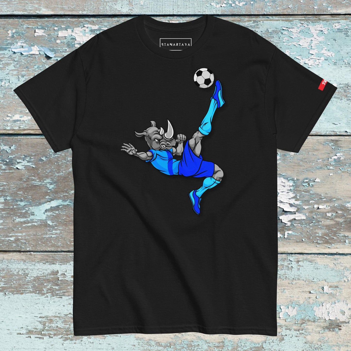Rhino football Tee