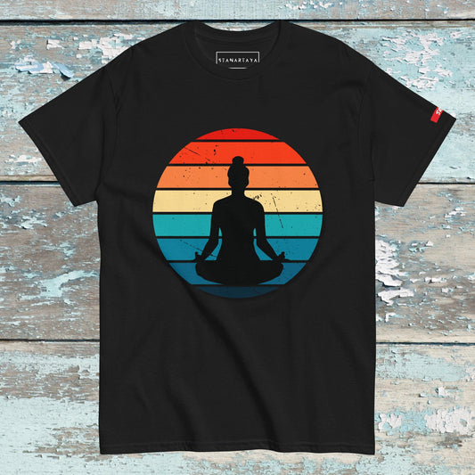 Retro Yoga Tee