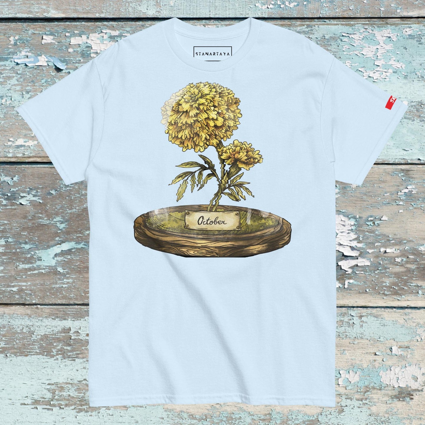 Flower Oct Tee