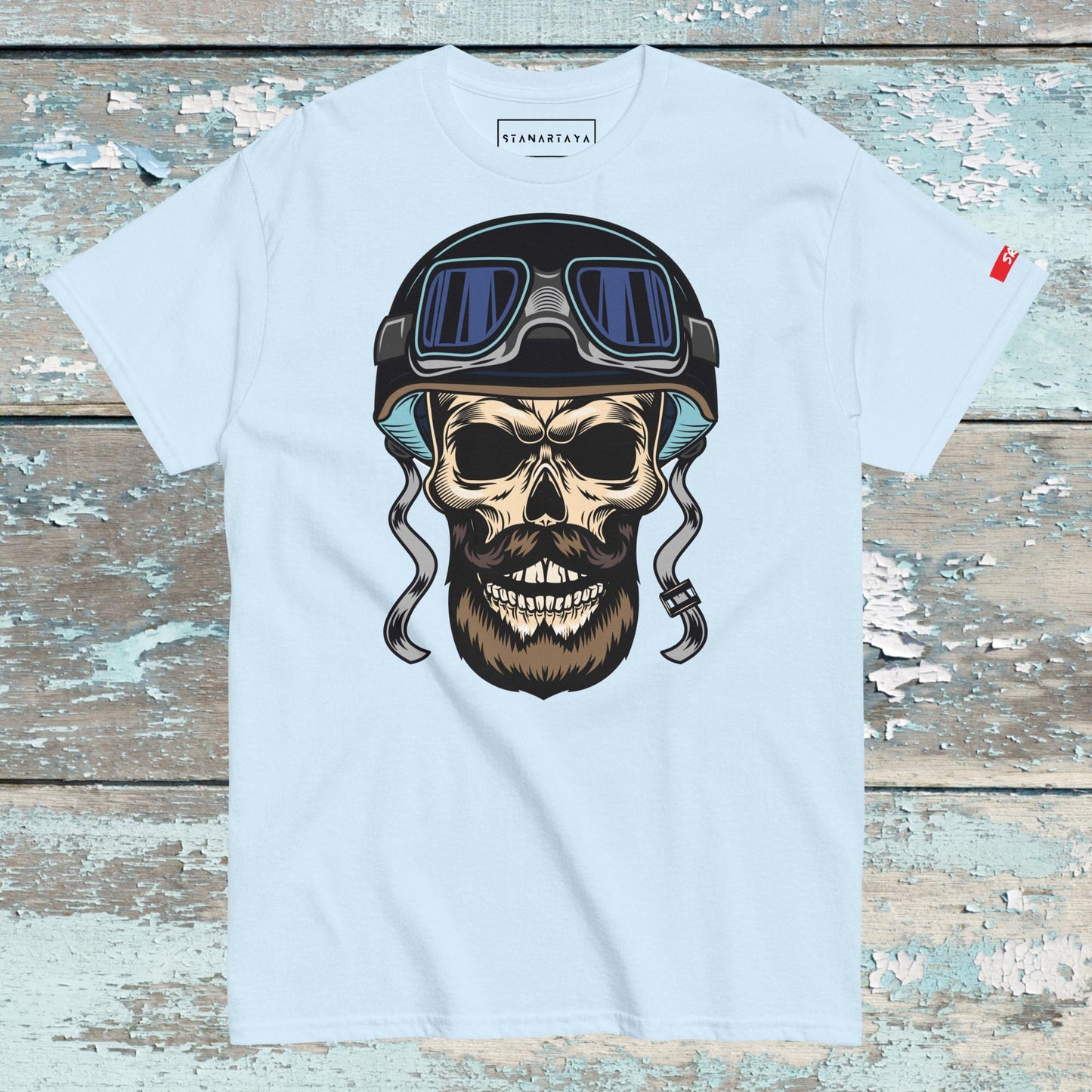 Skull In Helmet Tee