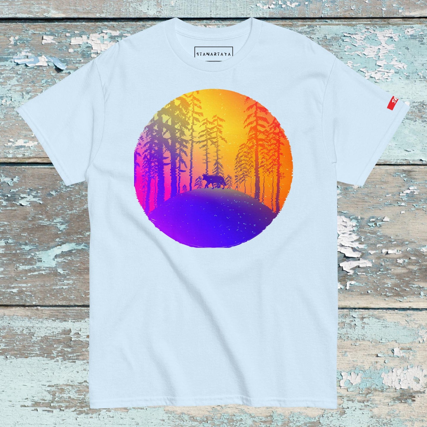 Wolf And Nature Tee
