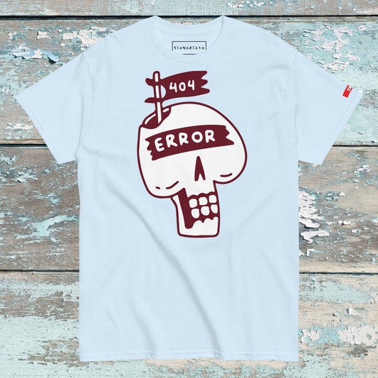 Skull with 404 Error Tee