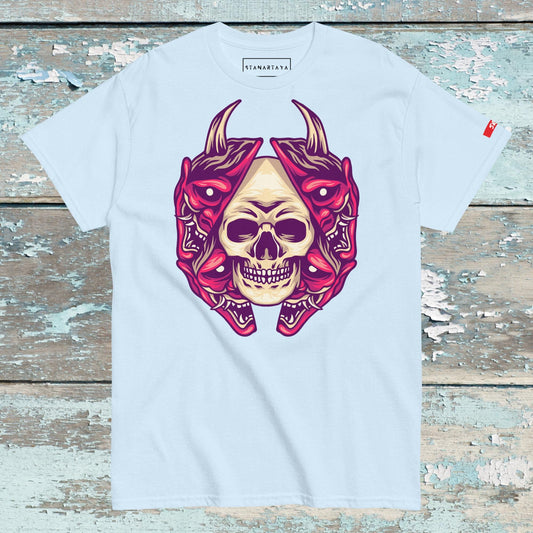 Skull oni Mask Tee