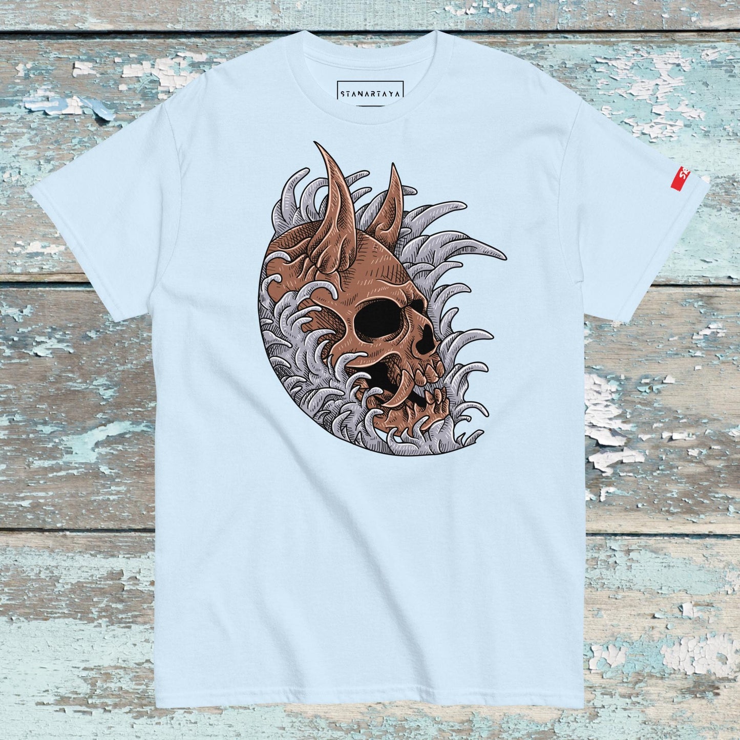 Human Skull Tee