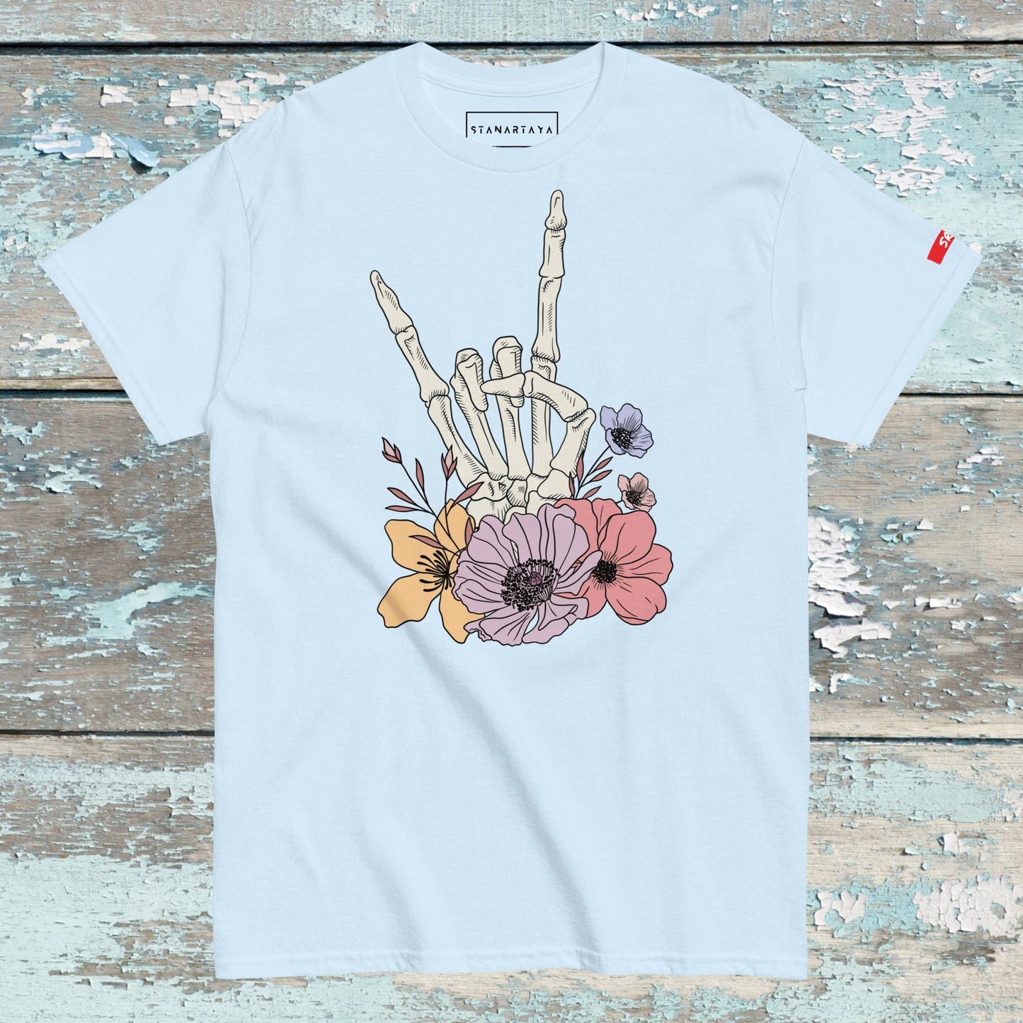 Skeleton hand Tee