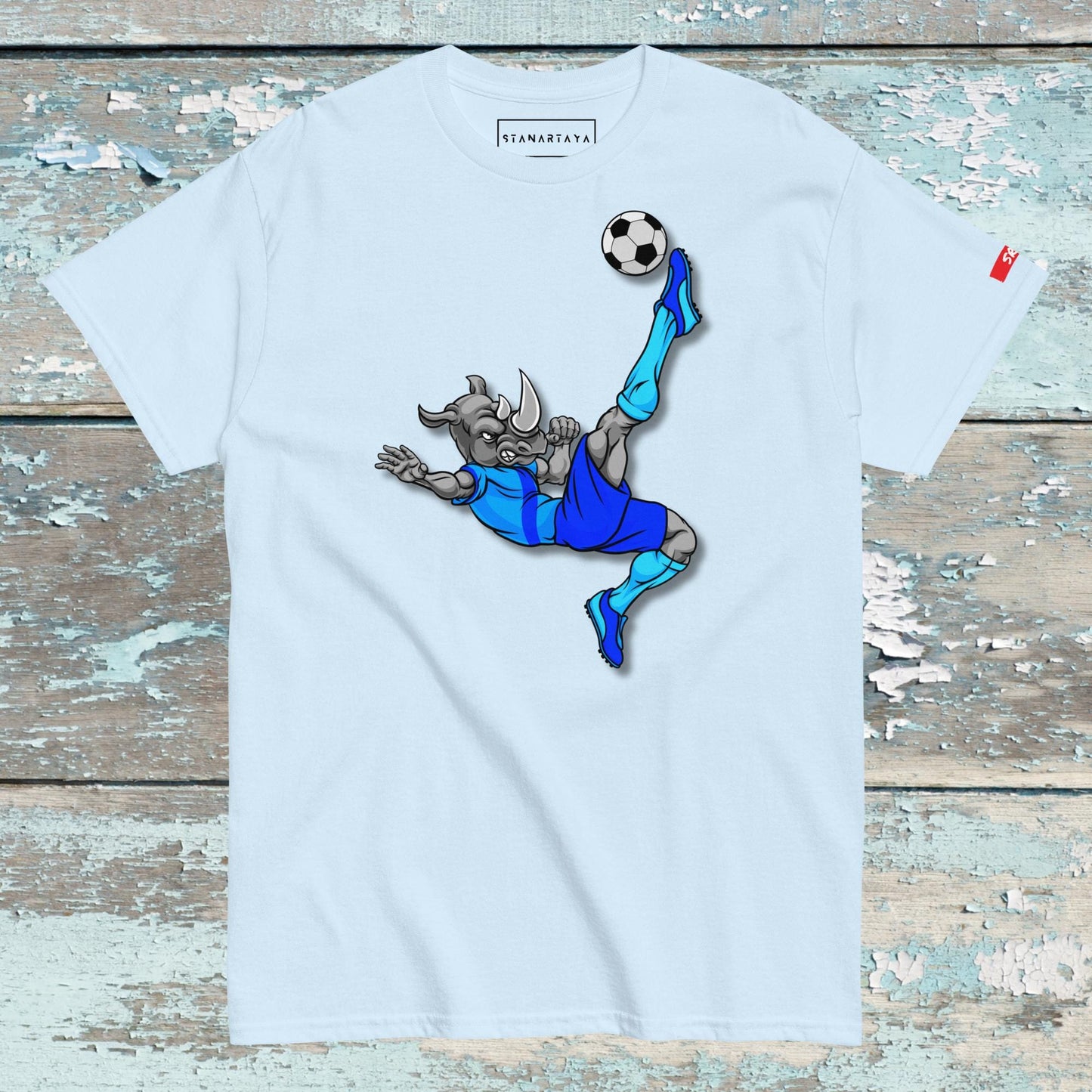 Rhino football Tee