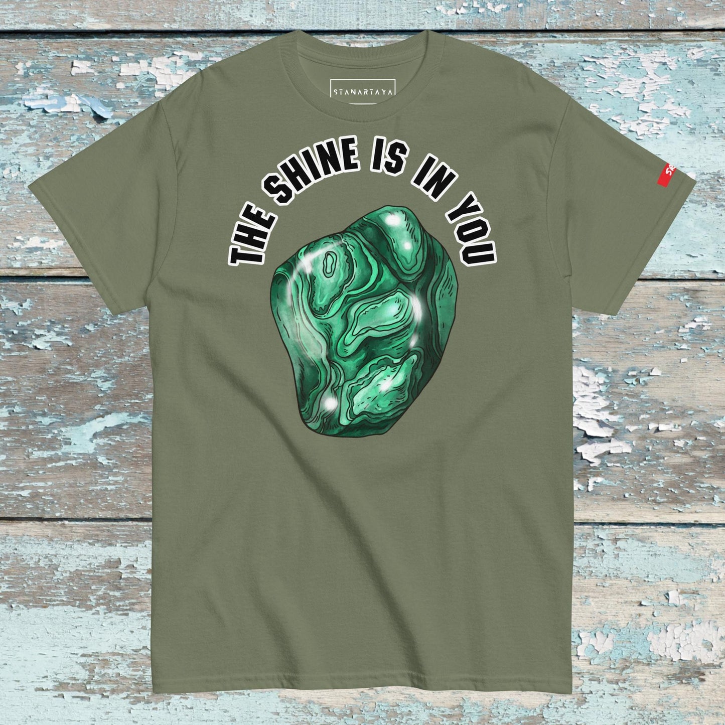 Shining Malachite Tee