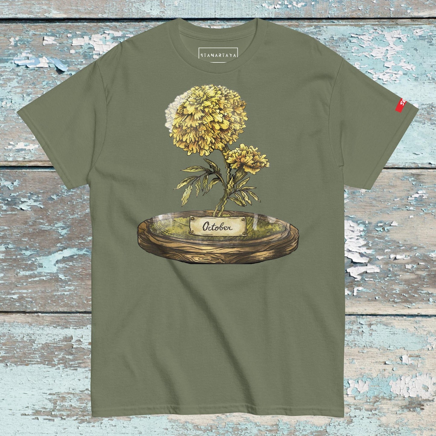 Flower Oct Tee