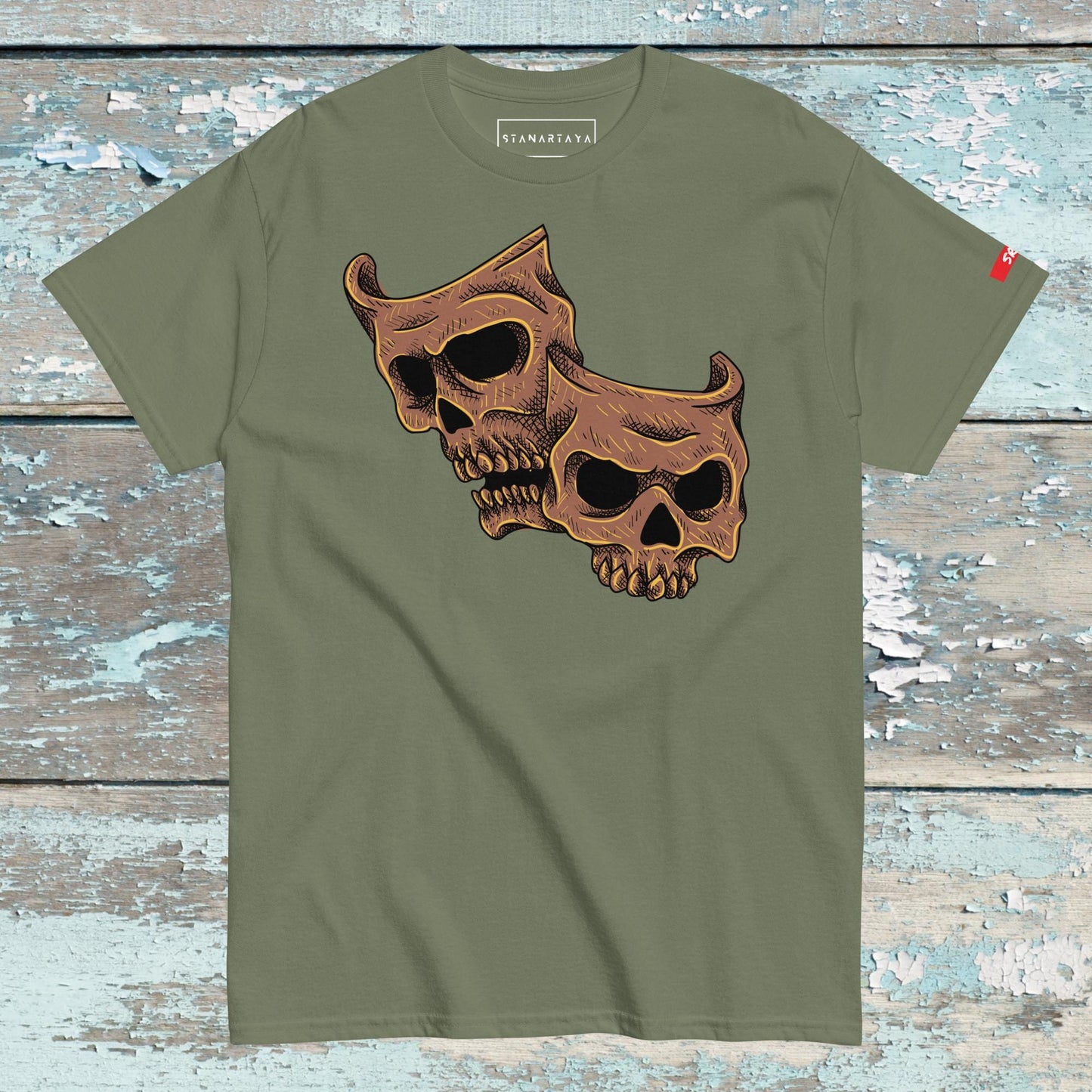 Skull mask Tee