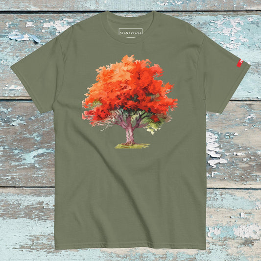 Red Autumn Tee