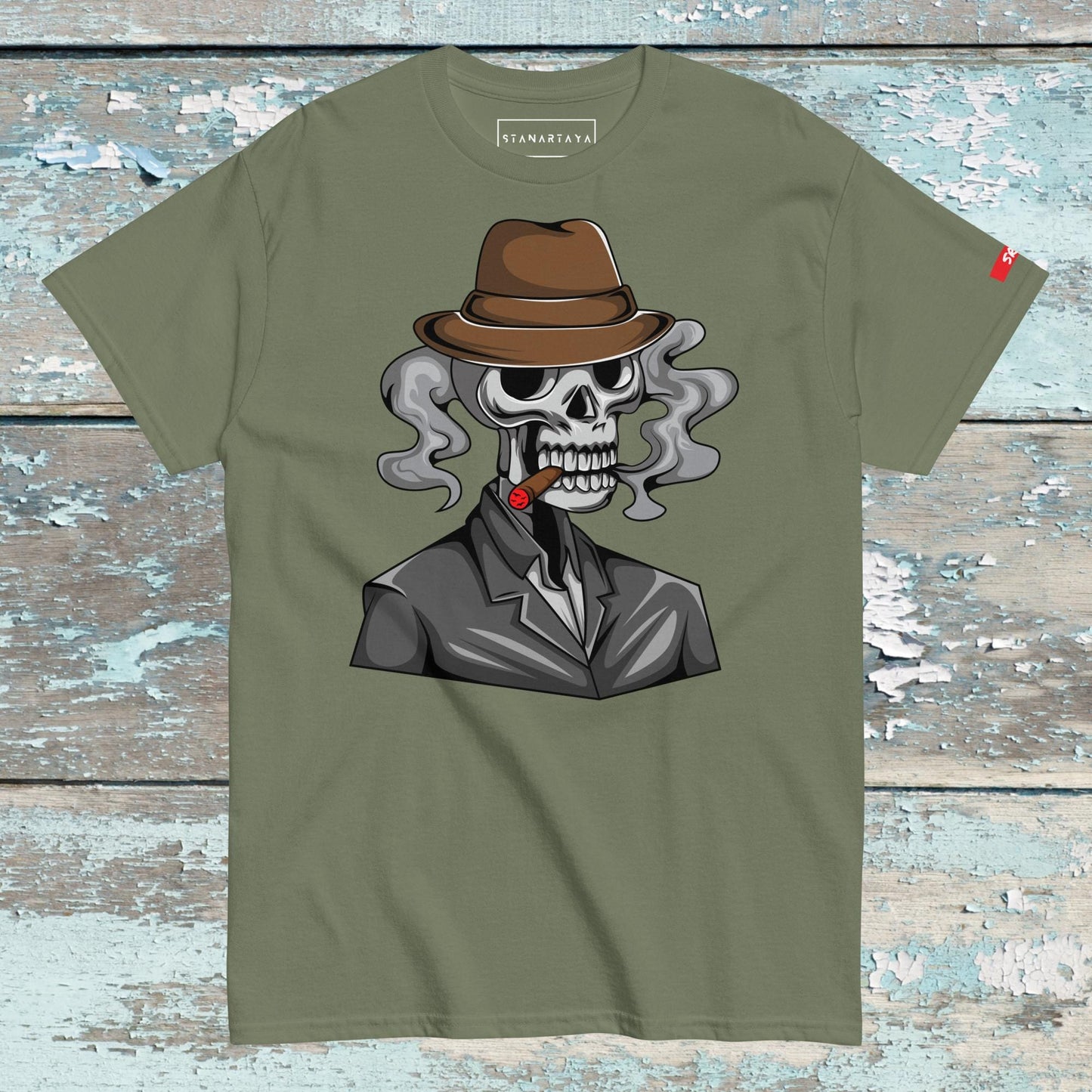 Skull Mascot Character Tee