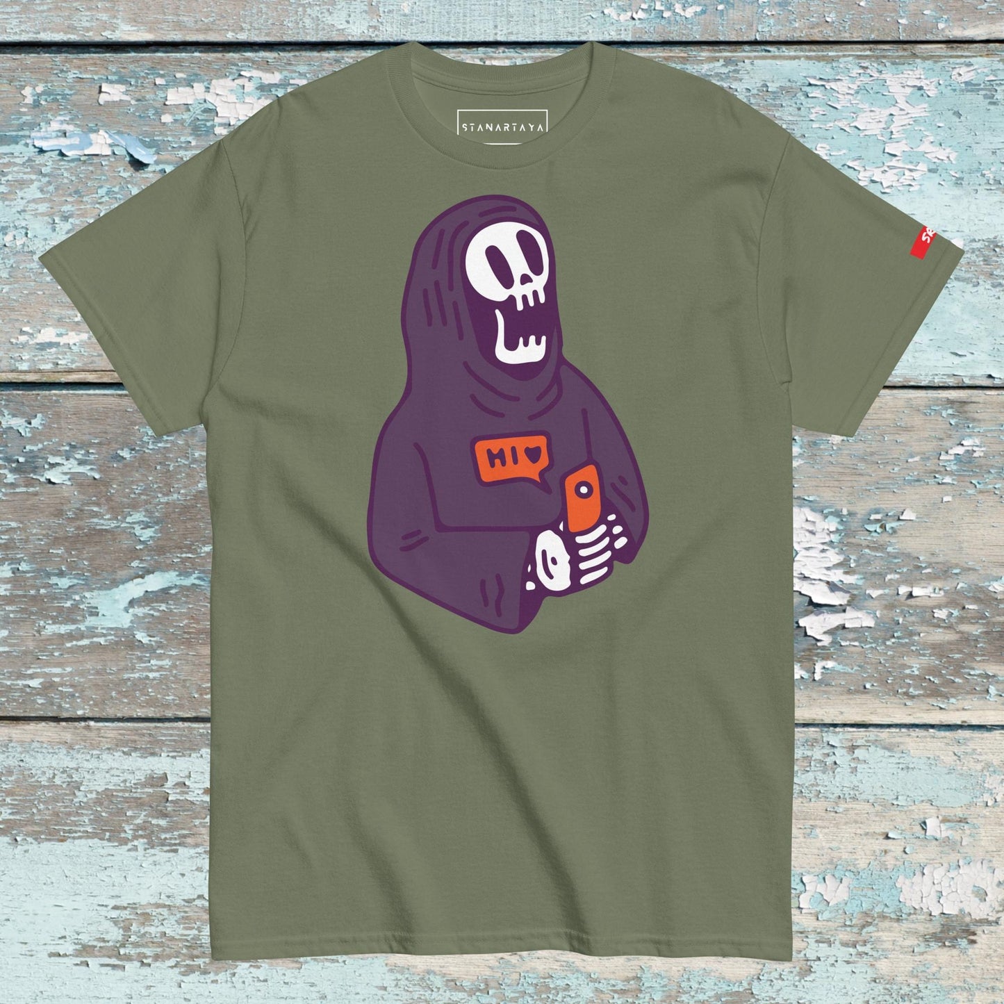 Skull with Hi Tee