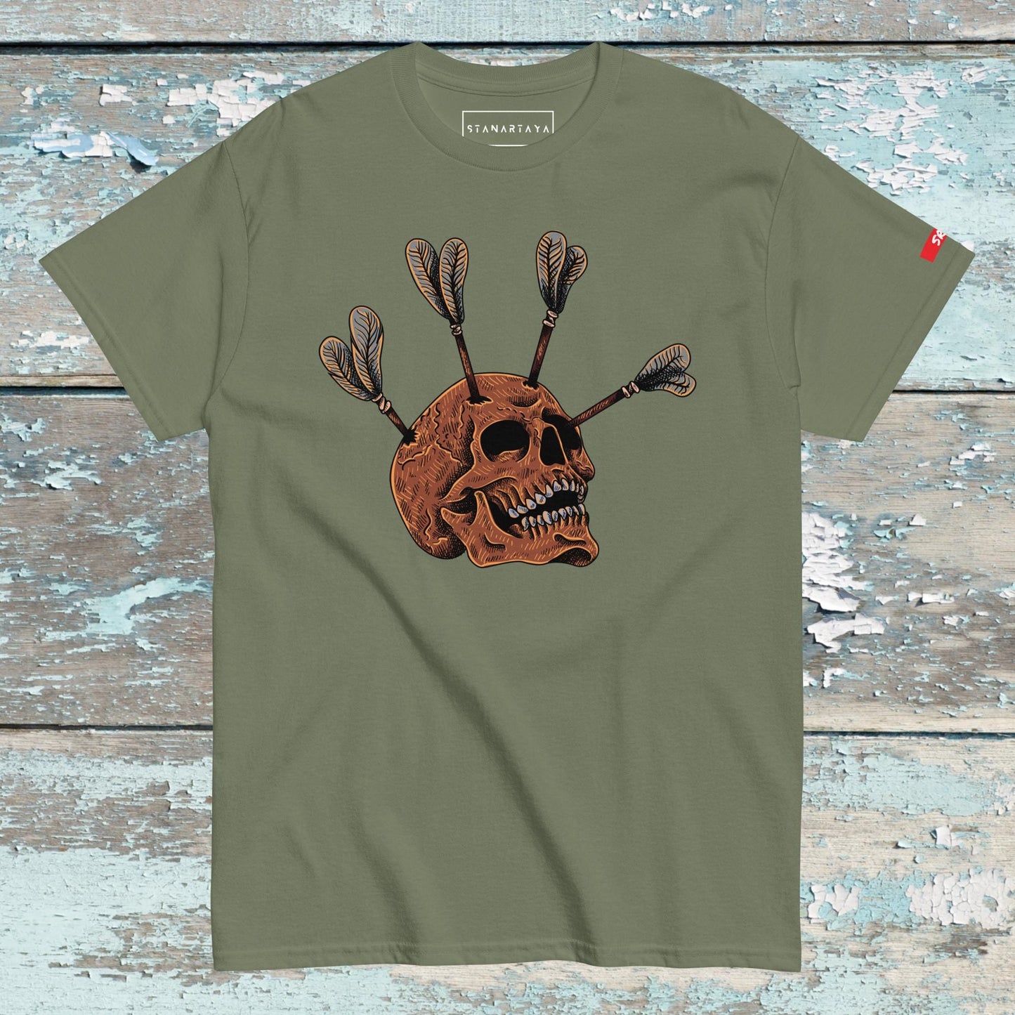 Skull with Arrows Tee