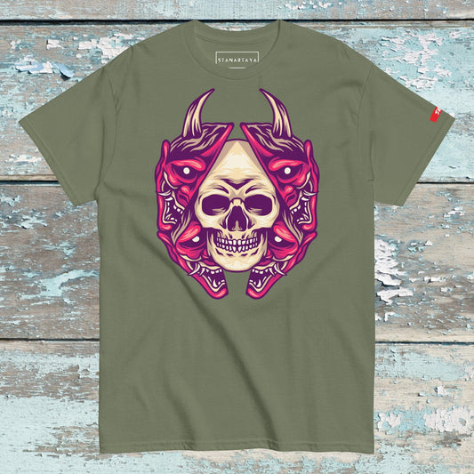 Skull oni Mask Tee