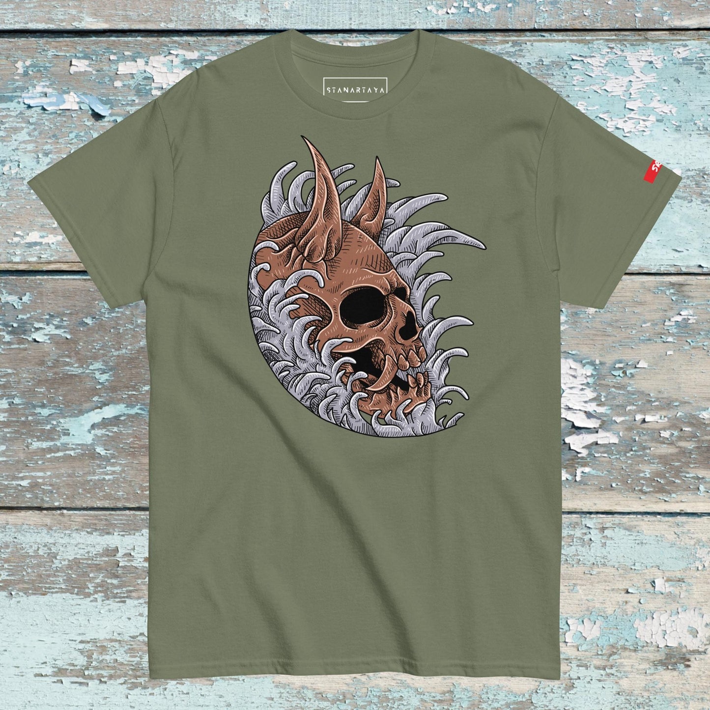 Human Skull Tee