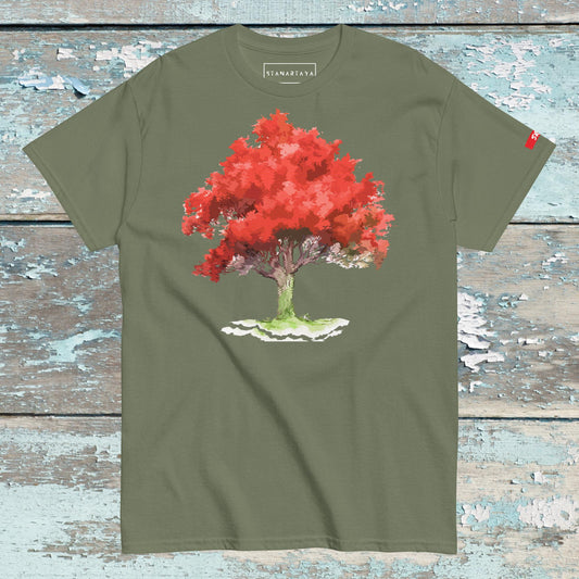 Red Autumn Tee