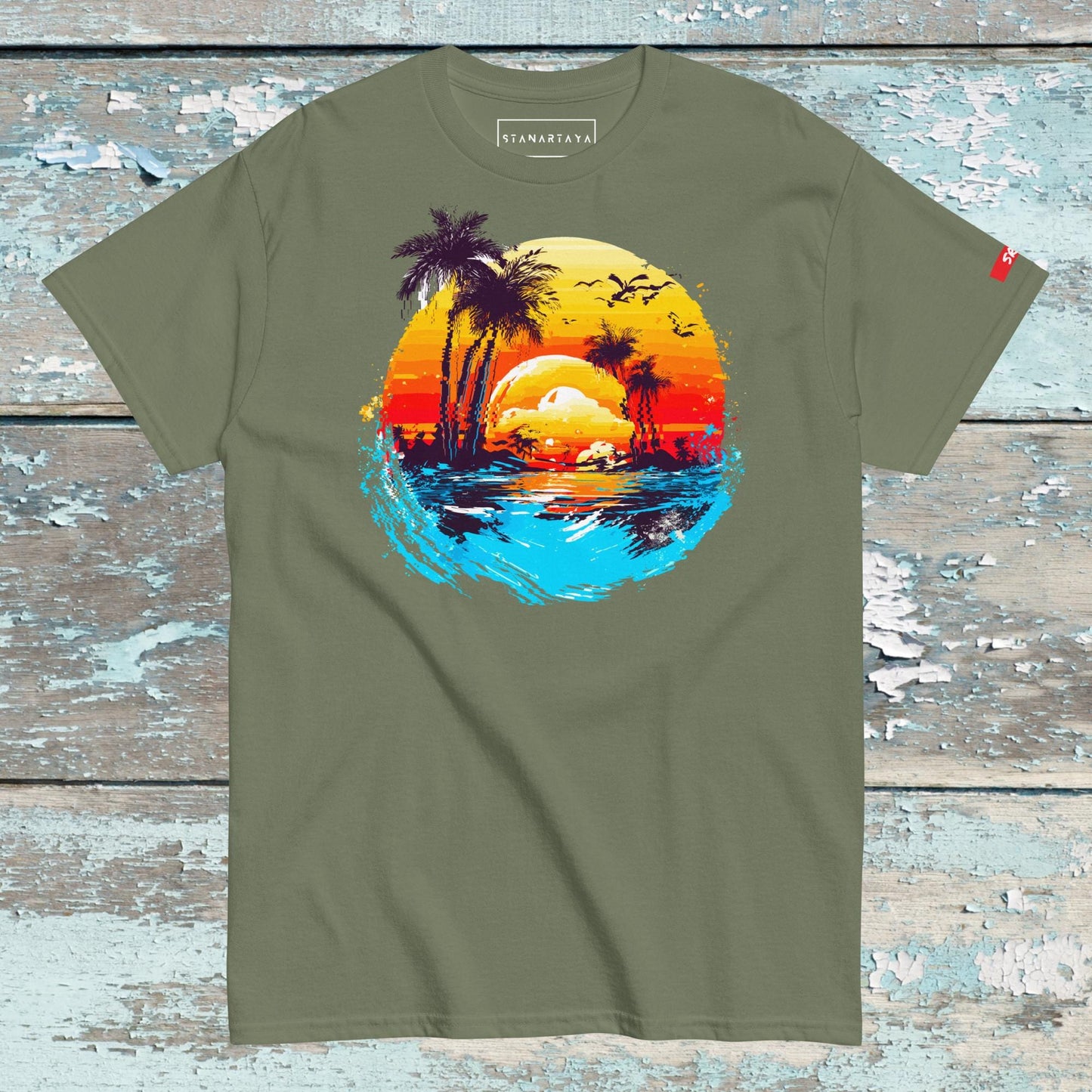 Tropical Beach Tee