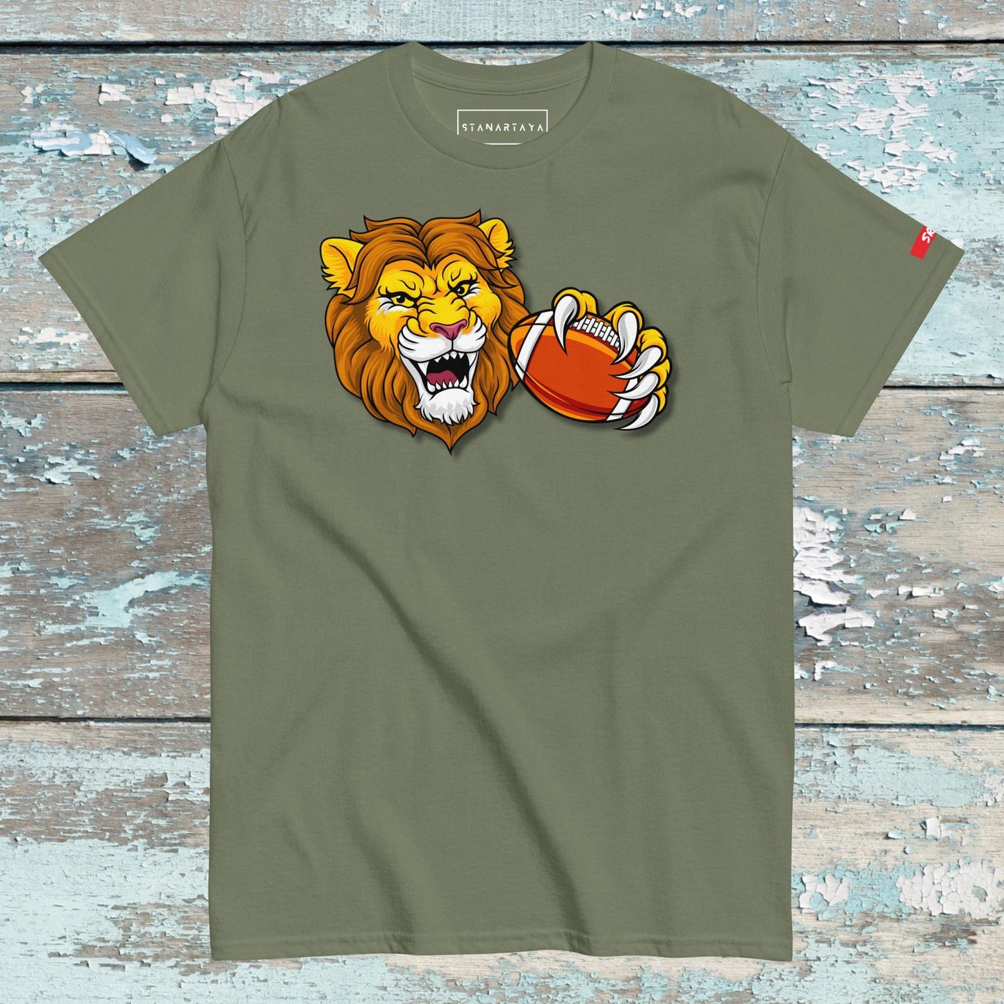 Lion football Tee