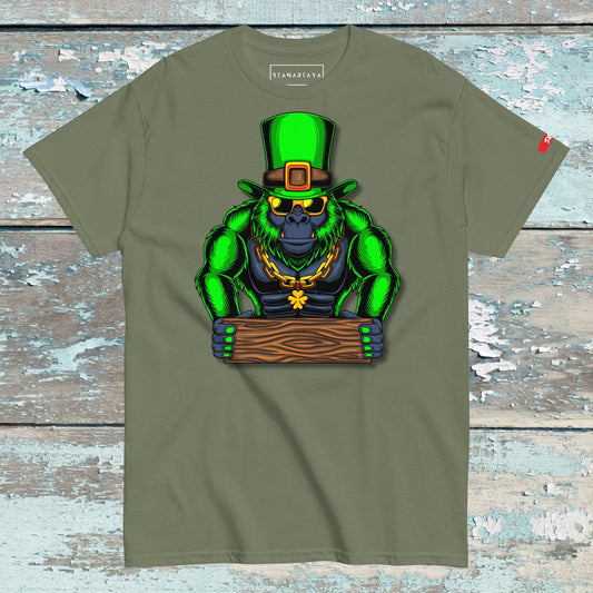 Gorilla Holding Wood Tee
