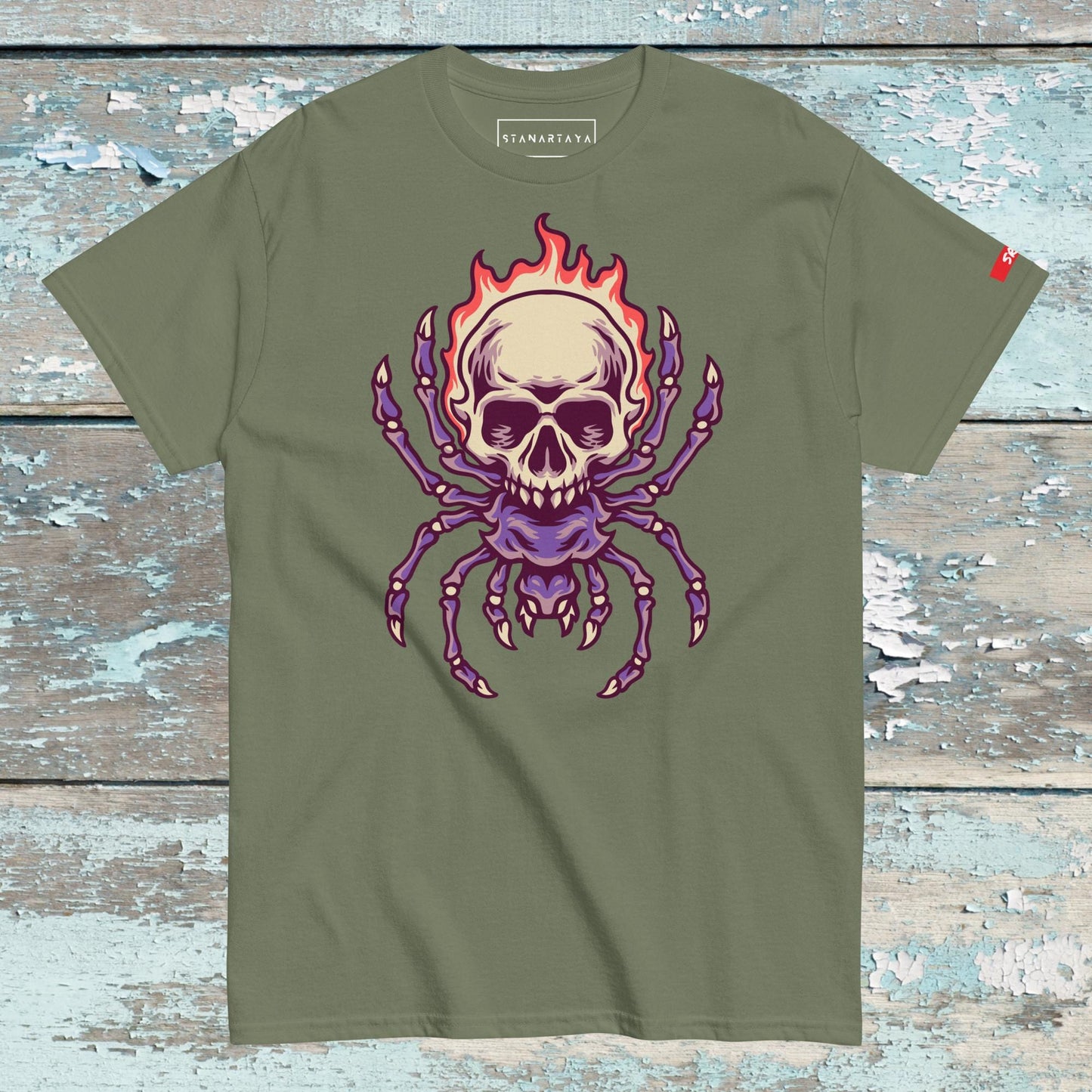 Retro in fire Tee
