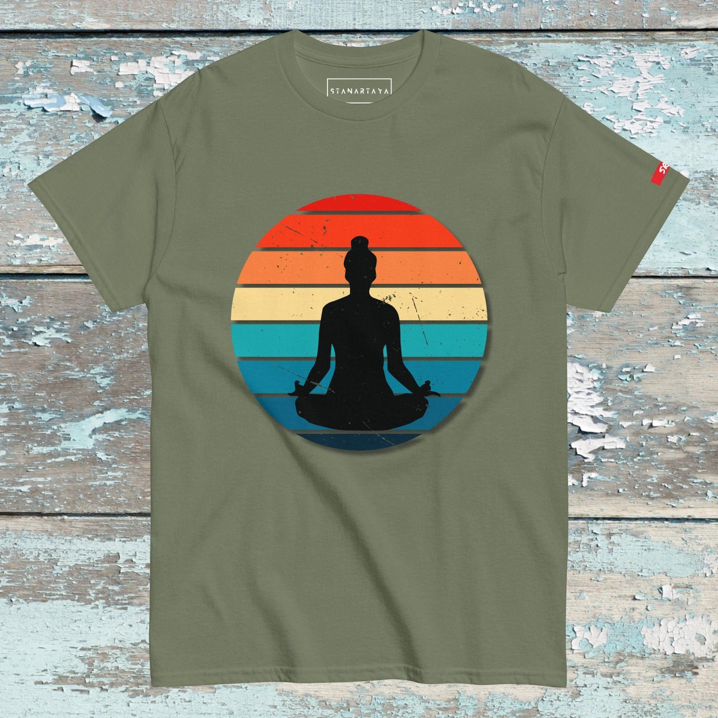Retro Yoga Tee