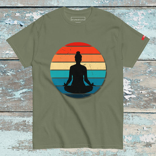 Retro Yoga Tee