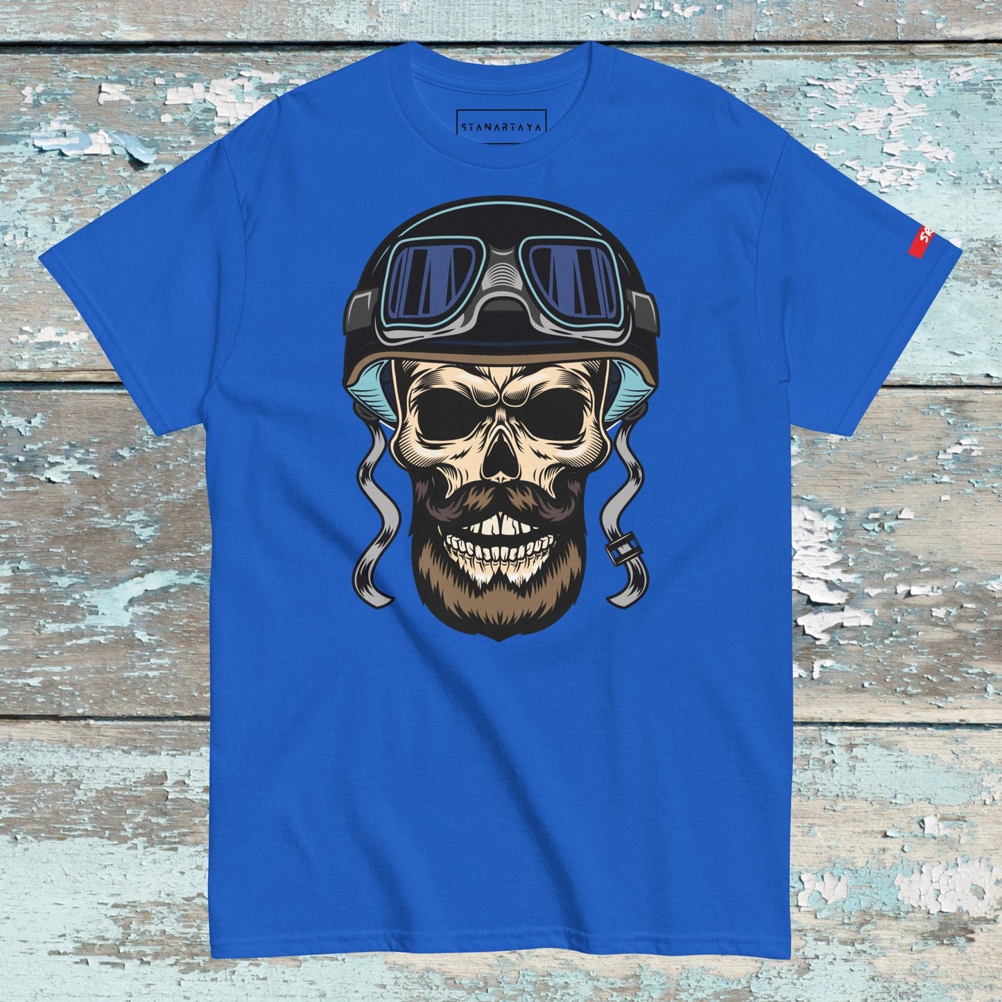 Skull In Helmet Tee
