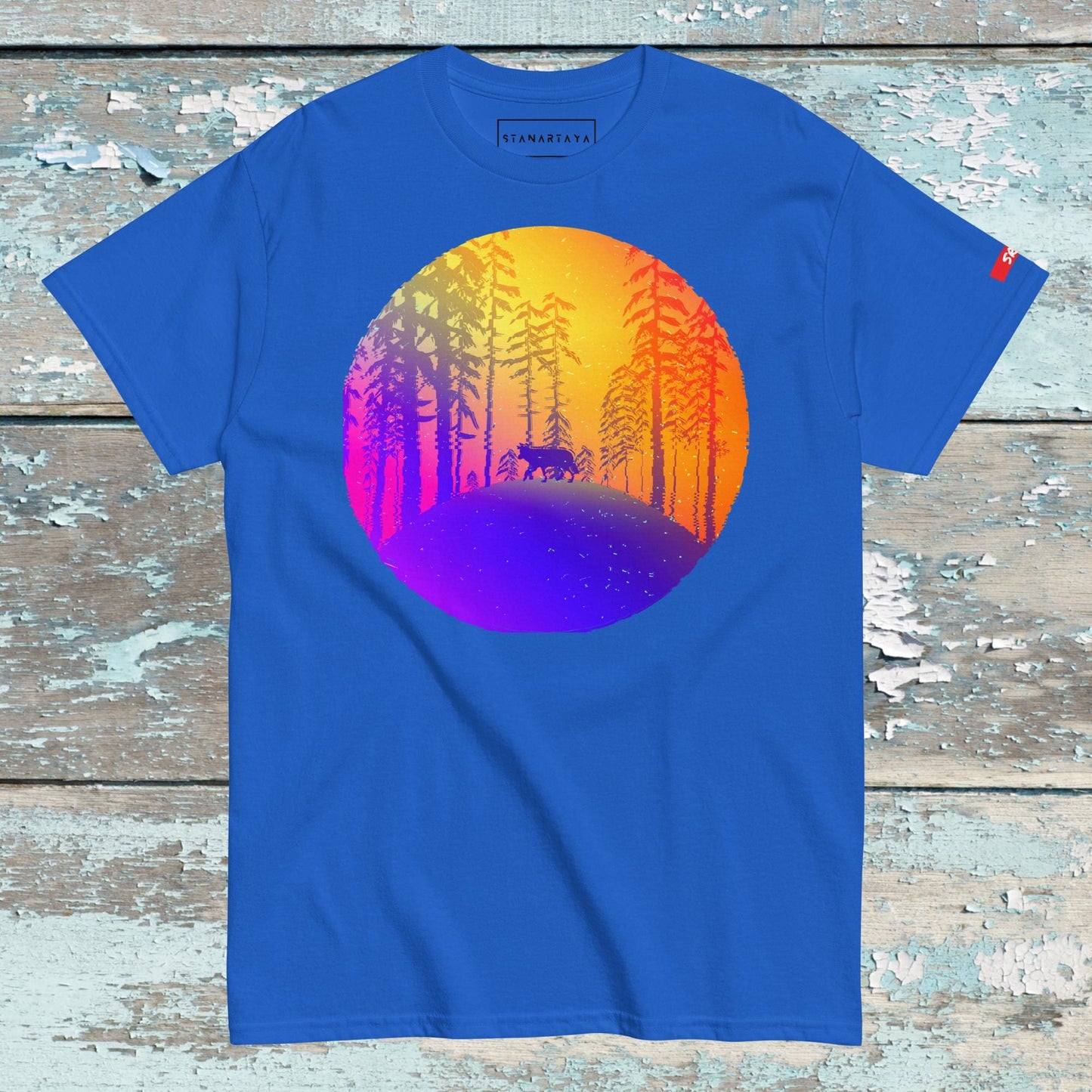 Wolf And Nature Tee