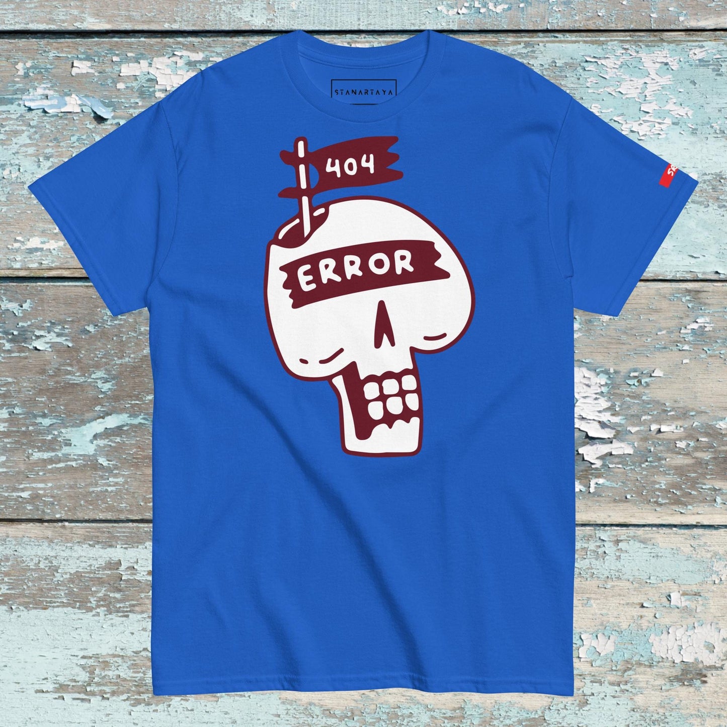 Skull with 404 Error Tee