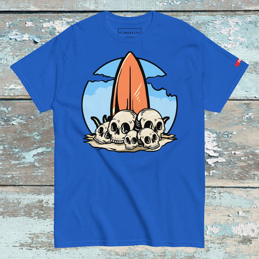 Surfboat with skull Tee